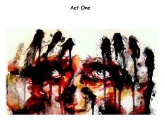 Macbeth: Act One revision booklet