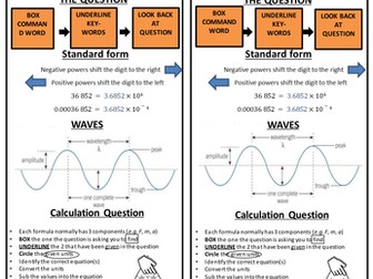 GCSE Physics bookmark for the 1-9 specification