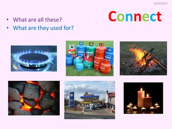 KS3 Activate Science 1 Reactions lesson 3 burning fuels