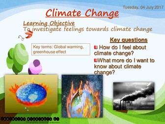 How do I feel about climate change?