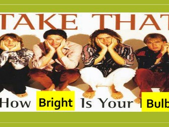 Brightness of bulb investigation