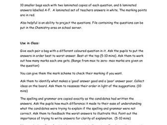 Using exam papers to revise