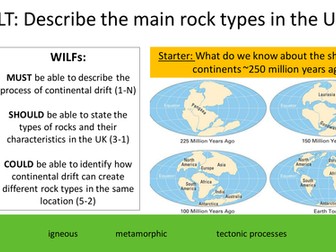 Mini Unit of Work - Edexcel A GCSE (9-1) Changing UK Landscapes