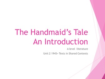 The Handmaid's Tale - An introduction