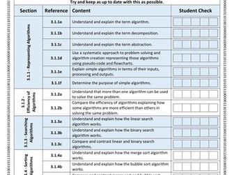 AQA GCSE Computer Science (8520) - Student Tracker