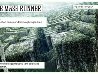 Dystopia - Maze Runner 9-1 Style