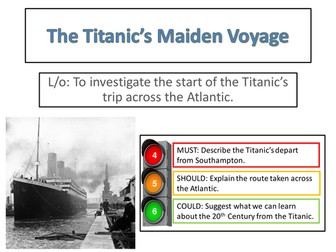 Entire unit of work on the Titanic