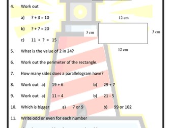 Learning Lighthouses Hierarchical Skills Tests