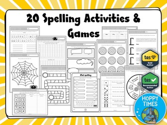 Spelling Activities & Games