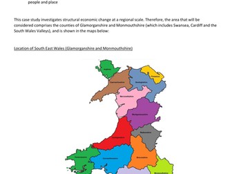 OCR A Level Geography - Structural Economic Change Case Study: South Wales