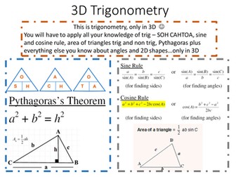 Teach in 20 3D Trigonometry