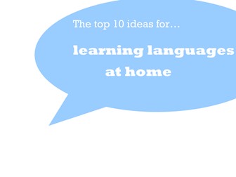 Display - Language Learning at home