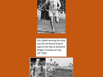 Eric Liddell 'The Flying Scotsman@
