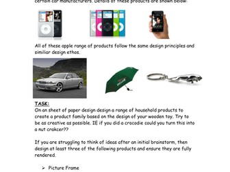 Set of four superb Design Technology cover lessons for Years 6,7,8,9  (30 to 60mins each lesson) DT