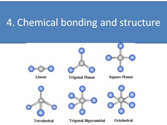 Chemical bonding IB or A level