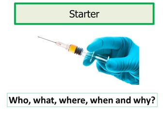 AQA GCSE Biology B6 Preventing and treating disease