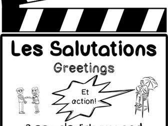 Les salutations - French greetings dialogues & role-plays
