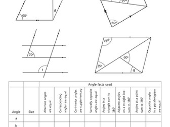 Angles in Parallel Lines: Comparing Methods
