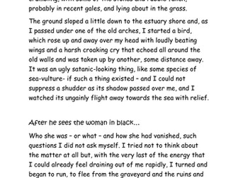 Creative Writing based on an image and understanding language and structural choices