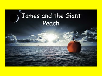 Reading skills using 'James and the Giant Peach'