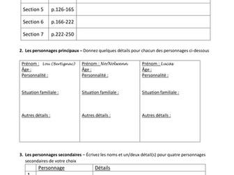 No et Moi homework for first read