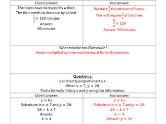 Clumsy Clive Number and Algebra Bundle