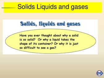 Solids, Liquids & Gases (KS3)