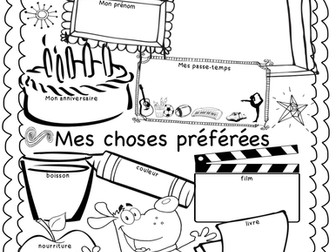 Moi! Activité pour La Rentrée - Back to School activity