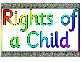 Rights of the child lesson
