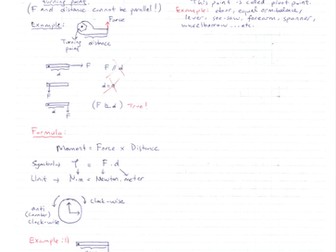 Torque (Moment) - Conditions for equilibrium - Statics (Center of gravity)