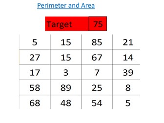 Perimeter and Area