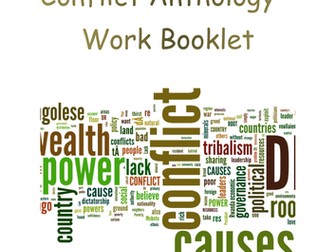 'Power and Conflict' AQA Anthology - Complete Work Booklet