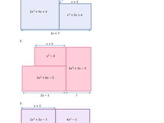 Quadratic Areas Puzzle