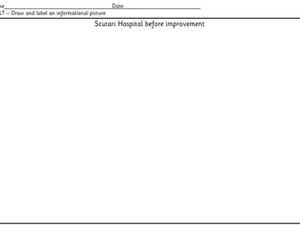 Florence Nightingale Scutari Hospital Before and After Resources