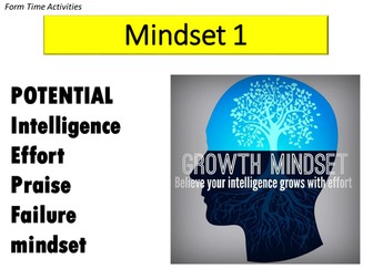 Growth Mindset FORM TIME unit