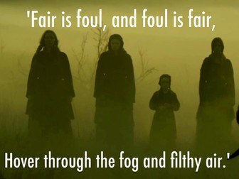 Macbeth posters and quotations