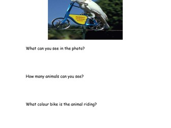 Comprehension for SEN and early years -2nd set