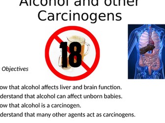B7.5 Alcohol and other Carcinogens NEW AQA