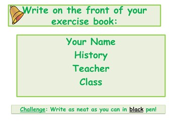 Introduction to History Year 7