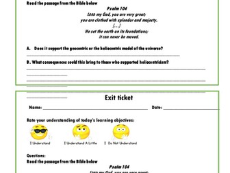 Complete lesson plan on the Scientific Revolution