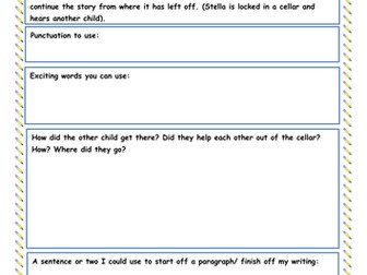 Awful Auntie writing project