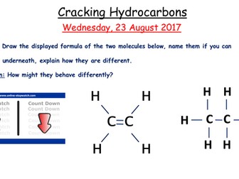 Cracking Hydrocarbons