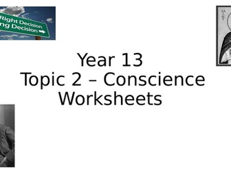 NEW OCR A2 CONSCIENCE 2016 ONWARDS