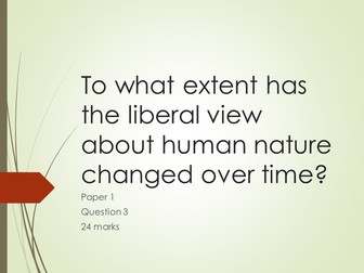 Liberalism over time