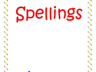 KS2 SPELLING BOOKLET (YEAR 3-6)