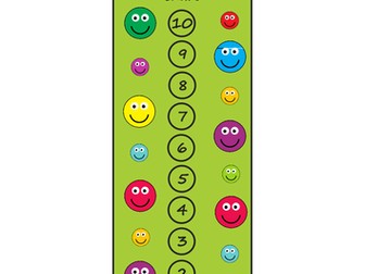 Smiley reward chart