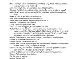 Vile, Little Children -- a play