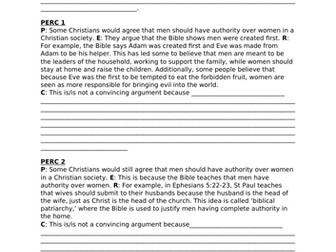 NEW OCR A2 CHRISTIANITY GENDER AND SOCIETY 2016