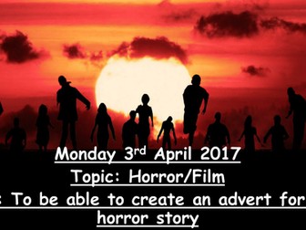 Zombie Apocalypse KS3 Lessons