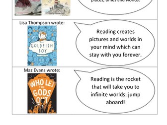 "Why should I read?" author comments for display